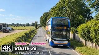 Thumbnail: New Forest’s Most Beautiful Bus Ride? 🇬🇧 | Lymington → Southampton