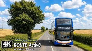 Thumbnail: This Bus Crosses Salisbury Plain — and It’s Beautiful 🇬🇧 | Activ8 | 4K
