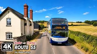 Thumbnail: Through Devon’s Beautiful Exe Valley 🇬🇧 | Exeter → Tiverton 55 | 4K