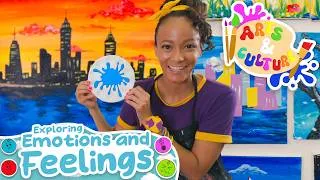 Thumbnail: Painting a Masterpiece with Meekah! 🖌️ Explore Art & Culture for Kids | Blippi Full Episodes