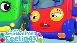 Thumbnail: Baby Truck is Sad and Crying 😢 | Wobbly Tooth | Gecko's Garage Cartoons for Kids