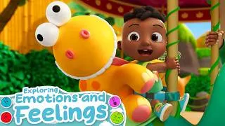 Thumbnail: If You're Happy Dino Stomp + More CoComelon Nursery Rhymes & Kids Songs