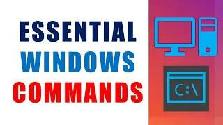 Thumbnail: Windows cmd commands | Basic Windows commands you should know
