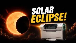 Thumbnail: I Filmed the Solar Eclipse with the DWARF 3 Telescope! 🌒🔭