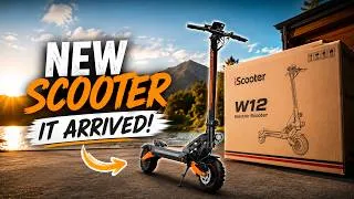 Thumbnail: My New Electric Scooter Arrived! iScooter W12 First Rides