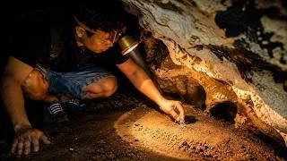Thumbnail: A Small Rock Crevice Leads into a Darkness Full of Danger | Explore Wild