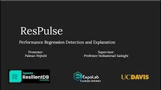 Thumbnail: ResPulse: Performance Regression Detection and Explanation