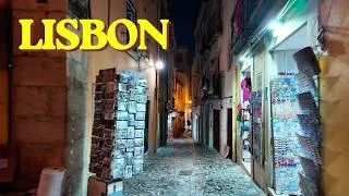 Thumbnail: 4K Fast Walking Tour Through Lisbon at Night | POV Urban Flow | No Music