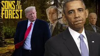 Thumbnail: Trump & Obama Play Sons of the Forest (ft Joe Biden, George Bush)