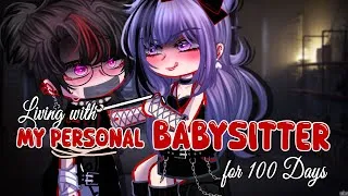 Thumbnail: Living With My Personal Babysitter For 100 Days 🍌🤐 |GLMM|GCMM| Extra Gachalife Joke