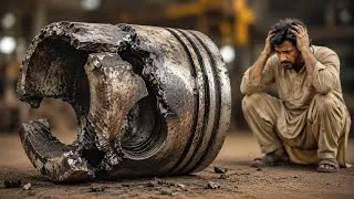 Thumbnail: How a Completely Shattered Giant Piston Became Brand New | Full Manufacturing Process