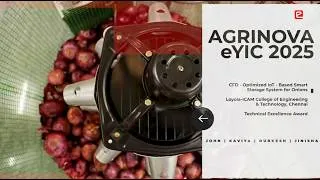 Thumbnail: eYRC 2025 | Agrinova | CFD-Optimized IoT-Based Smart Storage System for Onions