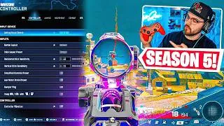 Thumbnail: the *NEW* BEST SETTINGS in Warzone! 🎮👑