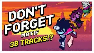 Thumbnail: All Songs with the DON'T FORGET Motif (Deltarune Chapter 5)