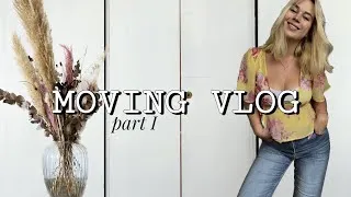 Thumbnail: MOVING VLOG part I 🪴 painting, sorting out my stuff, paperwork, organising etc.