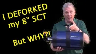 Thumbnail: I deforked my Meade 8" Schmidt-Cassegrain telescope. But why?