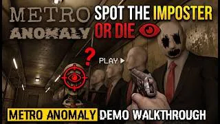 Thumbnail: Spot the Imposter or DIE 👁️ | Metro Anomaly Demo Walkthrough
