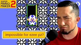 Thumbnail: Is this level IMPOSSIBLE for me to beat?! | Super Mario Maker 2
