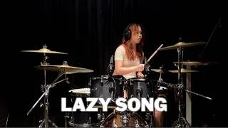 Thumbnail: Lazy Song - Bruno Mars | Drum Cover | Brittney