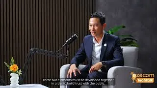 Thumbnail: ezecom TechTalk | Ep4 - Balance Between Innovation and Security in Cambodia’s Digital Economy