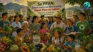 Thumbnail: Sa PPAN Sama-sama Sa Nutrisyong Sapat Para Sa Lahat Instrumental - Official Instrumental Lyric Video