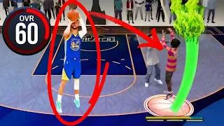 Thumbnail: DOMINATING 2k Lobbies With A 60 Overall