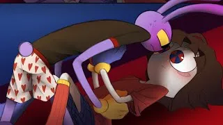 Thumbnail: Pomni And jax kissing Part -4 Pomni and Jax together Comic Dub 