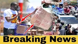 Thumbnail: Meru Gifts Sifuna Gas Cylinder Donated by Ruto in Ol Kalou Written Ruto One Term from Meru