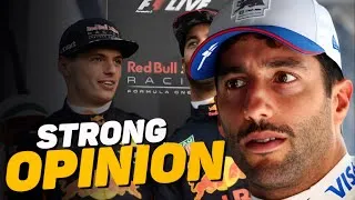 Thumbnail: OUTSIDE OF F1 RICCIARDO EXPOSES EVERYTHING ABOUT VERSTAPPEN