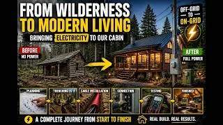 Thumbnail: From Wilderness to Modern Living: Bringing Electricity to an Off-Grid Cabin