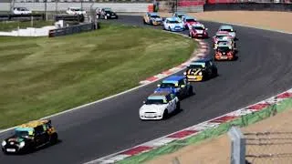 Thumbnail: Mini Challenge Trophy 2023 at Brands Hatch Red Flag Crash
