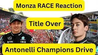 Thumbnail: MONZA RACE REACTION - ANTONELLI CHAMPIONS DRIVE & TITLE IS OVER