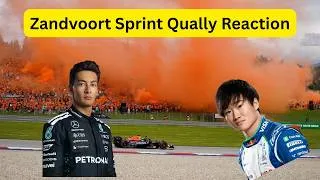 Thumbnail: ZANDVOORT SPRINT QUALLY REACTION - OH YUKI TSUNODA