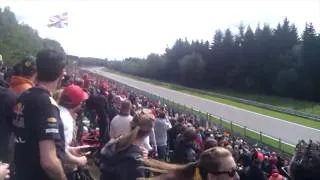 Thumbnail: Mark Webber Overtakes Alonso at Eau Rouge: New Angle