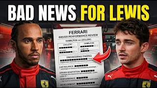 Thumbnail: Lewis Hamilton Just Got BAD NEWS From Leclerc… Ferrari Has A Problem