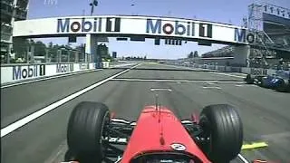 Thumbnail: SCHUMACHER LONG RACE ONBOARD MAGNY-COURS 2004