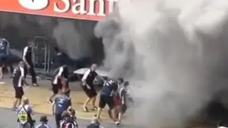 Thumbnail: Heavy fire in the Williams box after the race and team celebrations!🔥 😳