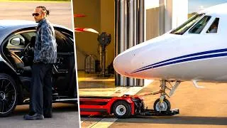Thumbnail: Lewis Hamilton Hiding in Private Jet Hangar | Belgian Grand Prix Spa Francorchamps Compilation