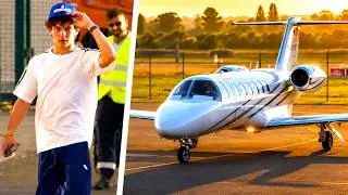 Thumbnail: Kimi Antonelli Private Jet Arrival for Belgian Grand Prix F1 Spa Francorchamps 2026