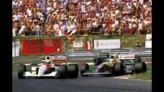 Thumbnail: Senna vs the Williams Rockets | 1991 Hungarian Grand Prix Full Race Formula 1
