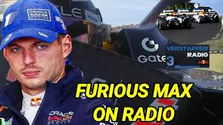 Thumbnail: Max Verstappen LOSES IT On Team Radio After P2 At Hungarian GP | F1 2026