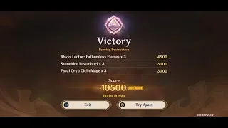 Thumbnail: [10500 pts!] Echoing Destruction | The Forge Realm’s Temper: Endless Swarm | Genius Invokation TCG