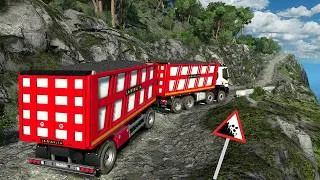 Thumbnail: Euro Truck Simulator 2 | Iveco Trakker Extreme Offroad with Dangerous Mountain Roads & Gravel Haul