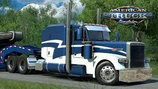 Thumbnail: American Truck Simulator 1.60 | Peterbilt 389 Glider Hauls a Speed Boat Through Countryside roads