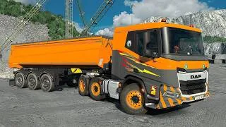 Thumbnail: Euro Truck Simulator 2 | DAF XD Dumper Sand Delivery on Narrow Scenic Italy Roads