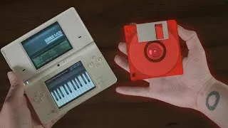 Thumbnail: Making music on a DS, playing it on a Floppy Disk boombox