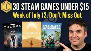 Thumbnail: These 30 Steam Games Are Basically Steals Right Now