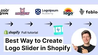 Thumbnail: How To Add a Brands Slider to Shopify — Full Tutorial, Easy Way
