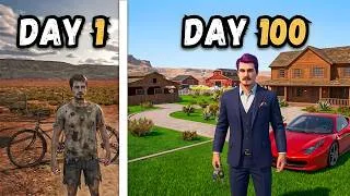 Thumbnail: I Spent 100 Days in Ranch Simulator | Hindi |
