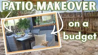 Thumbnail: DIY Patio Makover on a Budget | Cozy Resort Style Retreat